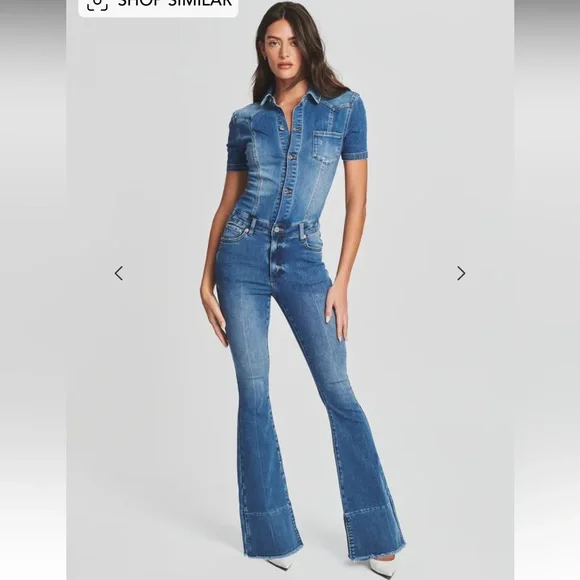 NWT SER.O.YA Fallon Jumpsuit in Bayside - Picture 11 of 11